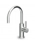 Mitigeur lavabo Pan avec bec orientable sans vidage.