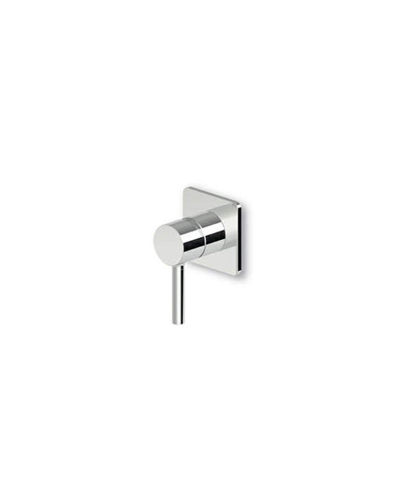 Mitigeur encastré Pan de douche / WC Carré - 1 Voie + Corps encastré.