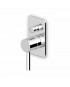 Mitigeur encastré Pan de douche Carré + inverseur automatique  - 2 Voies + Corps encastré.