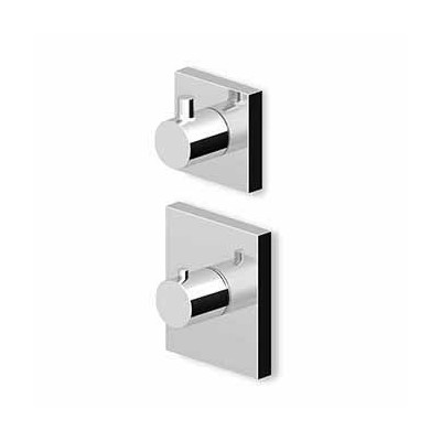 Douche Thermostatique à encastrer Pan de 1/2", avec inverseur 2/3 voies avec arrêt. + Corps encastré.