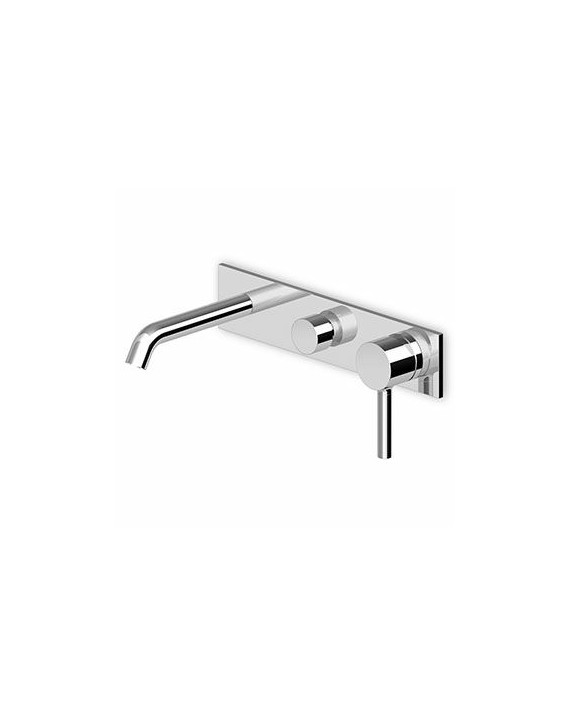 Mitigeur bain-douche à encastrer Pan avec inverseur automatique.