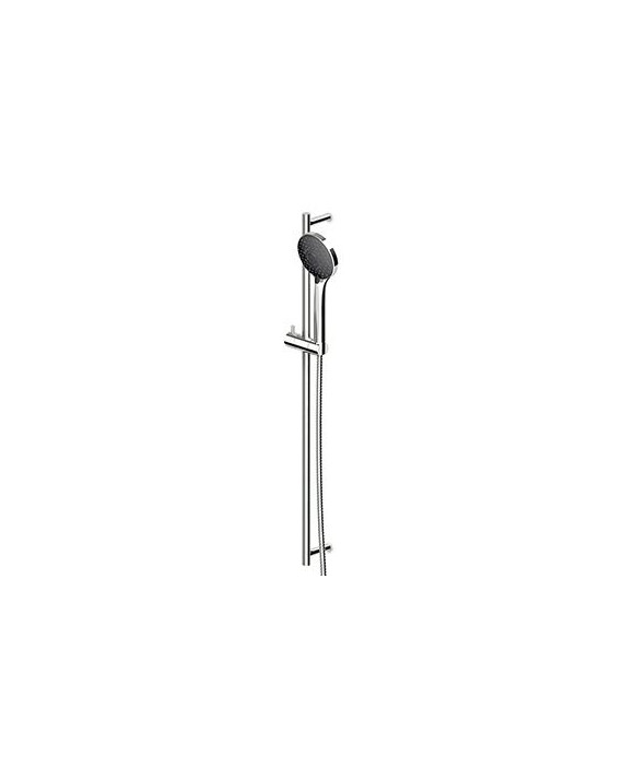 Barre de douche complète Pan, barre de 800 mm, douchette 3 jets Z94731, flexible 1500 mm.