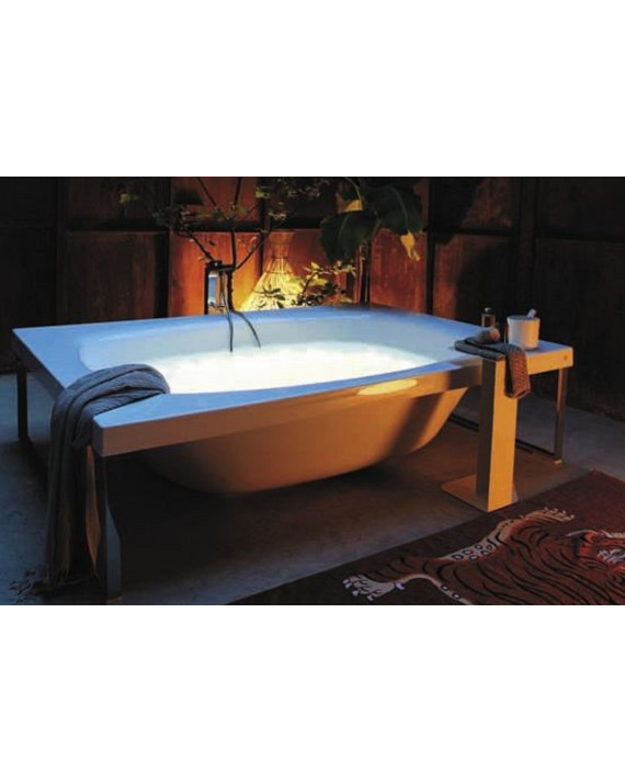 Baignoire en méthacrylate Kaos 1 free standing. 1850 x 1000 x h 510.