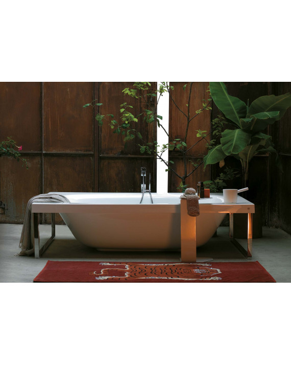 Baignoire en méthacrylate Kaos 2 free standing. 2000 x 1400 x h 510.