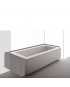 Baignoire en coextrudé Grande version en niche. 1940 x 900 x h 540.