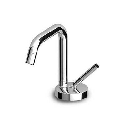 Mitigeur lavabo Isystick monotrou avec bec fixe, brise-jet.