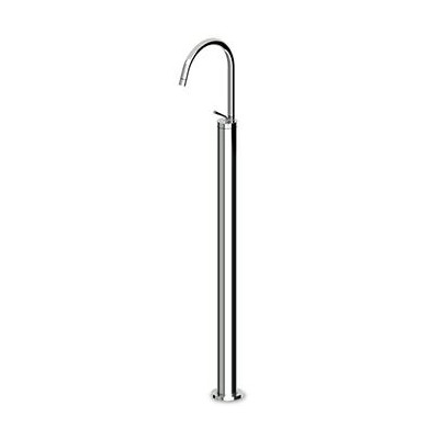 Mitigeur lavabo Isystick freestanding par le sol + fixation encastrée au sol.