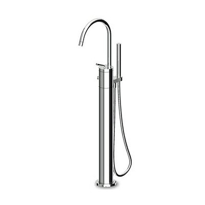 Mitigeur de baignoire Isystick - Freestanding par le sol + Fixation au sol.
