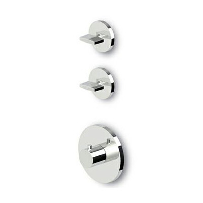 Douche thermostatique Isyfresh - à encastrer de 1/2", avec 2 robinets d'arrêt.
