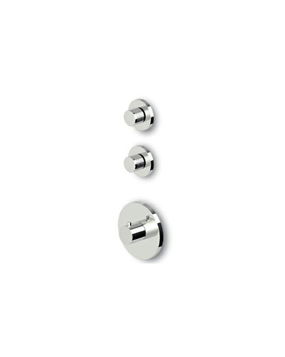 Douche thermostatique Isystick - à encastrer de 1/2", avec 2 robinets d'arrêt.