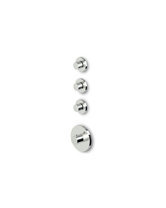 Douche thermostatique Isystick - à encastrer de 1/2", avec 3 robinets d'arrêt.