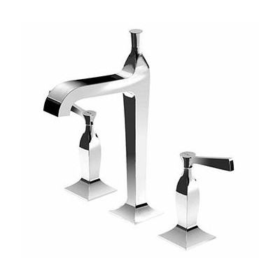 Mélangeur lavabo 3 trous avec bec haut et vidage laiton 1 ¼".