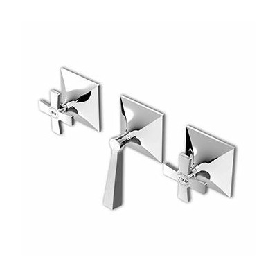 Mélangeur bain-douche Bellagio à encastrer avec inverseur 2 voies + Corps encastré.