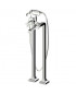 Mélangeur baignoire Bellagio freestanding avec inverseur + douchette + flexible de 1500 mm.