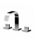 Mélangeur bidet AGUABLU 3 trous + vidage laiton 1 ¼".