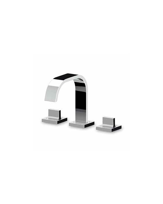 Mélangeur bidet AGUABLU 3 trous + vidage laiton 1 ¼".