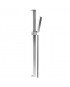 Barre de douche complète AGUABLU, barre de 800mm, douchette en laiton 1 jet simple Z94178, flexible de 1500 mm.