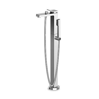Mitigeur de baignoire Soft - Complet freestanding + fixation au sol.