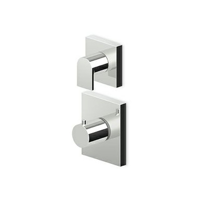 Douche Thermostatique Him à encastrer de 1/2", avec robinet d'arrêt + Corps encastré.