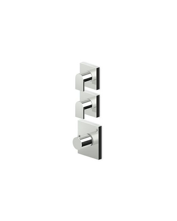 Douche Thermostatique Him à encastrer de 1/2", avec 2 robinets d'arrêt + Corps encastré.