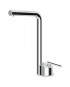Mitigeur lavabo monotrou Closer avec bec haut orientable.