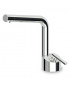 Mitigeur lavabo monotrou Closer avec bec orientable plus long.