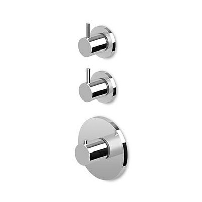 Douche Thermostatique Closer à encastrer de 1/2", avec 2 robinets d'arrêt + Corps encastré.