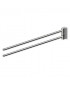 Porte-serviettes Closer - Double-barre - 44 cm.