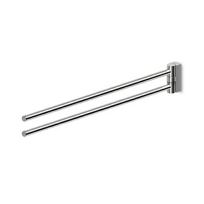 Porte-serviettes Closer - Double-barre - 44 cm.