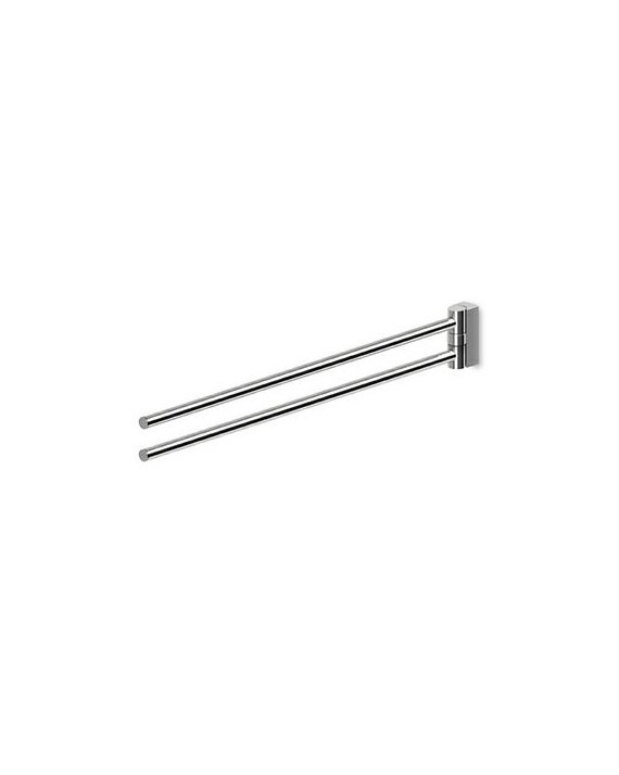 Porte-serviettes Closer - Double-barre - 44 cm.