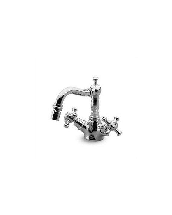 Mélangeur de bidet Delfi avec bec orientable + vidage laiton 1 ¼".