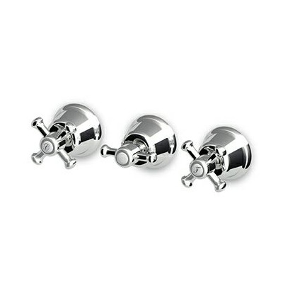 Mélangeur bain-douche Delfi à encastrer avec inverseur 2 voies + Corps encastré.