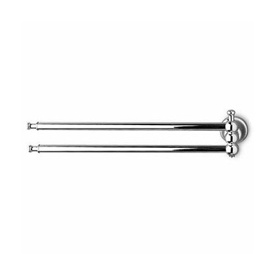 Porte-serviettes Delfi - Double-barre - 48 cm.
