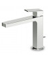 Mitigeur lavabo monotrou Jingle + vidage laiton 1 ¼" - Version avec bec plus long.
