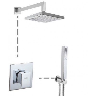 Mitigeur de douche encastré GALA - Kirei - 1 voie.