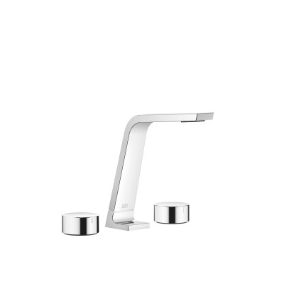 Mélangeur lavabo à 3 trous sans garniture d’écoulement -