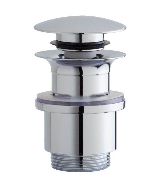 Bonde de vidage automatique - GALA - Click-clack - Pour lavabos avec trop-plein.