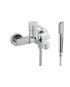 Mitigeur bain/douche apparent GALA - Silk - Complet.