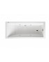 Baignoire acrylique GALA - MITTA MAX - Avec Hydromassage - 170x75 cm -