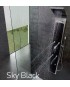 Colonne de douche hydromassante GALA - SKY BLACK.