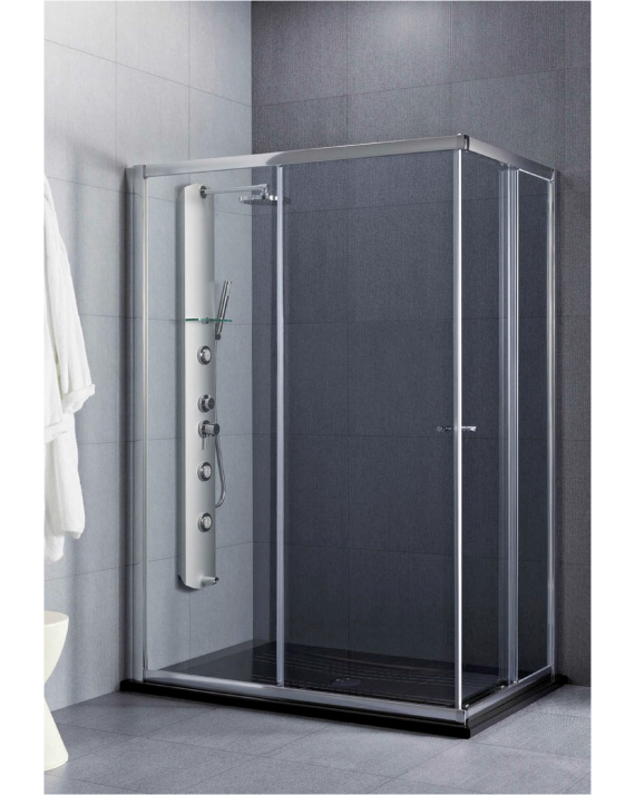 Cabine de douche rectangulaire GALA - STEP.