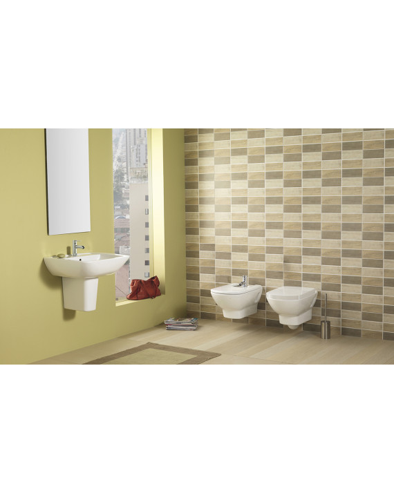 Lavabo suspendu GALA - Smart - De 60x48 cm.