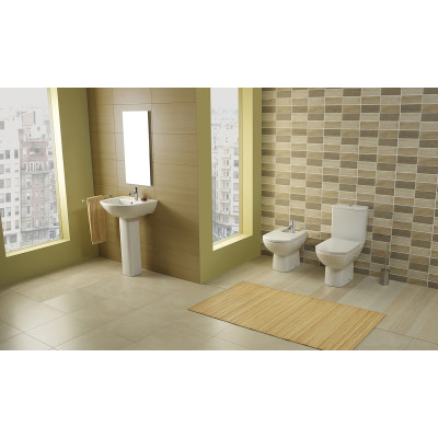 Lavabo suspendu SMART - De 55x45 cm.