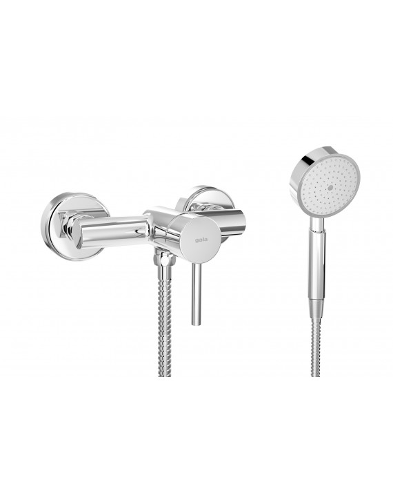 Mitigeur de douche apparent ODRA - Complet.