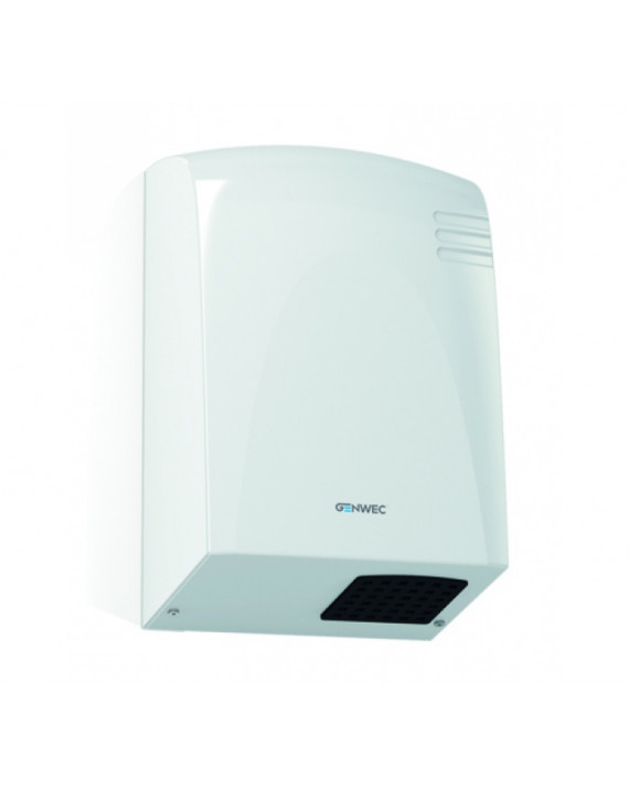 Sèche-mains WECFLOW - GENWEC - En Acier Epoxy Blanc.