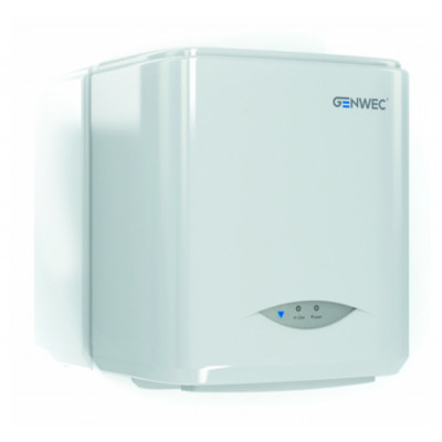 Sèche-mains SCREENFLOW - GENWEC - En ABS Blanc.