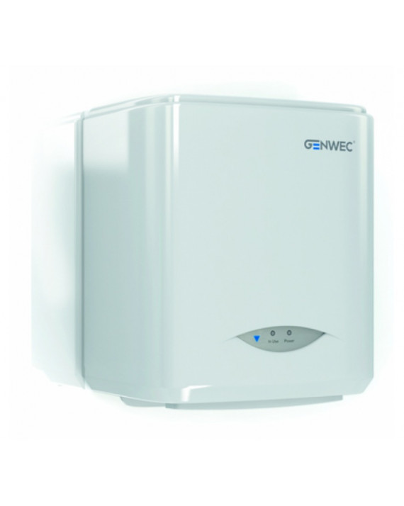 Sèche-mains SCREENFLOW - GENWEC - En ABS Blanc.